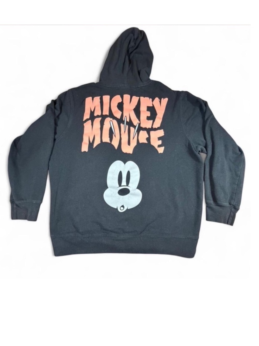 Disney Mickey Mouse Graphic Hoodie Black XL Streetwear
